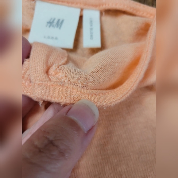 H&M L.O.G.G. linen blend tank top - Picture 4 of 9